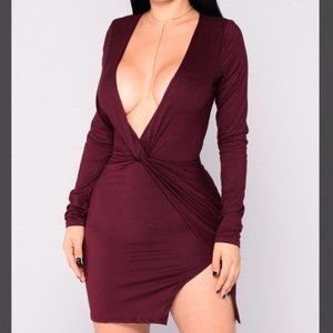NWT Fashion Nova Bodycon Mini Dress, Size S